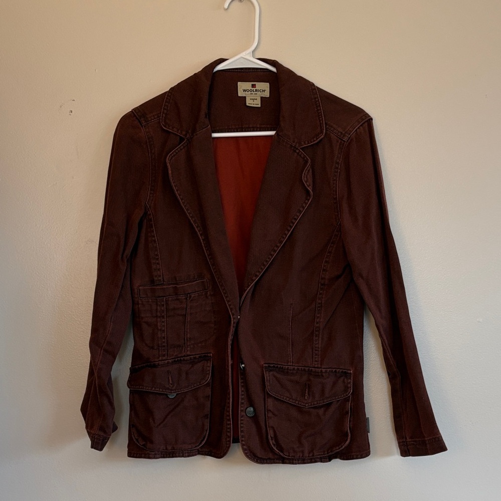 Brown Blazer Jacket